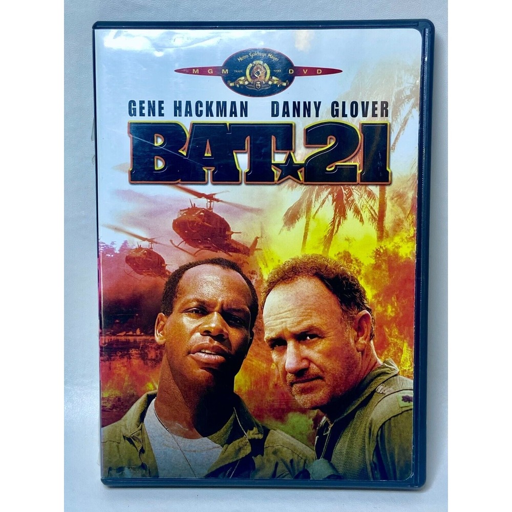 Bat 21 DVD Out of Print‎ Gene Hackman Danny Glover War Classic Bat21 OOP HTF
